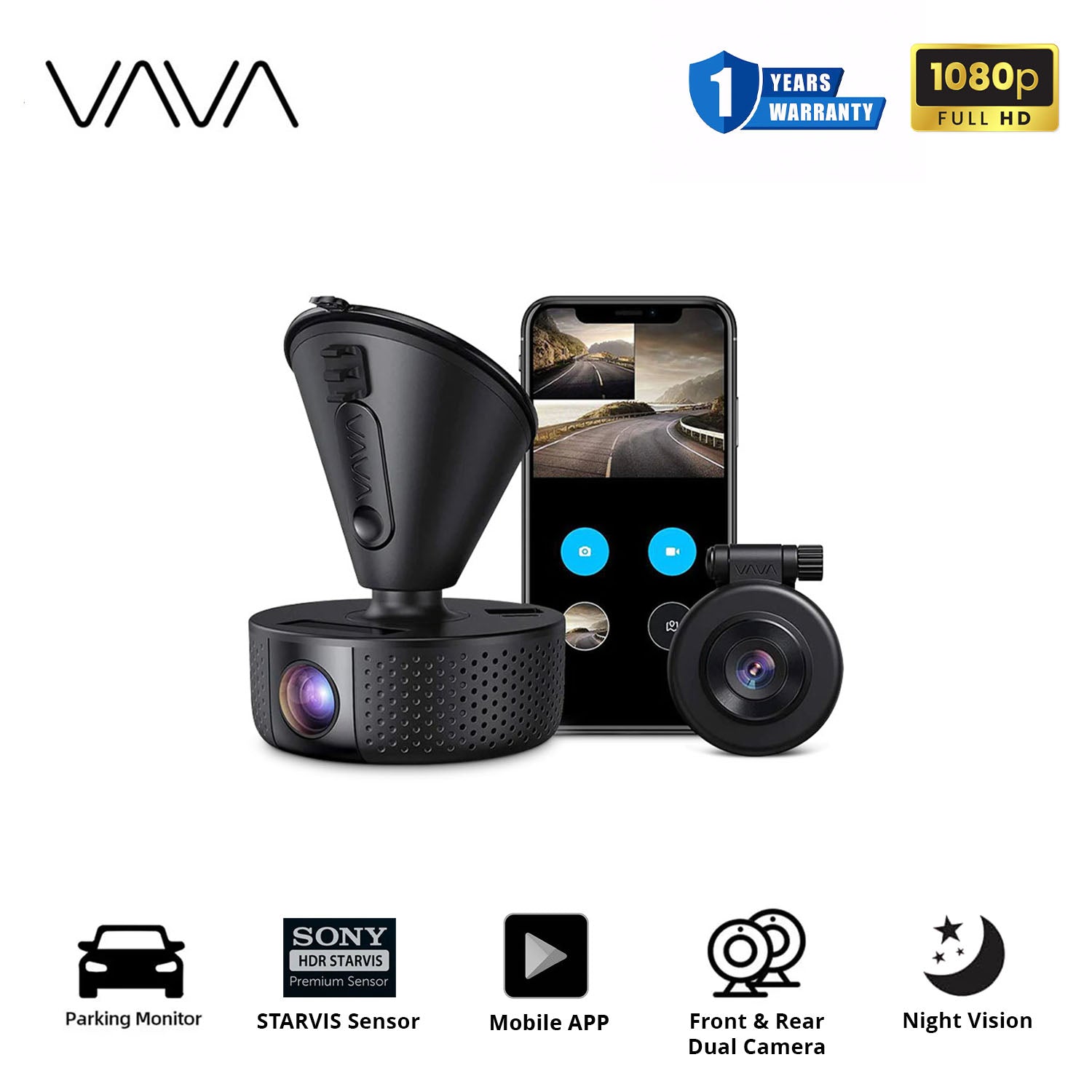 VAVA dash newest cam